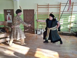 Pokaz historyczny „Rekonstrukto” w naszej szkole